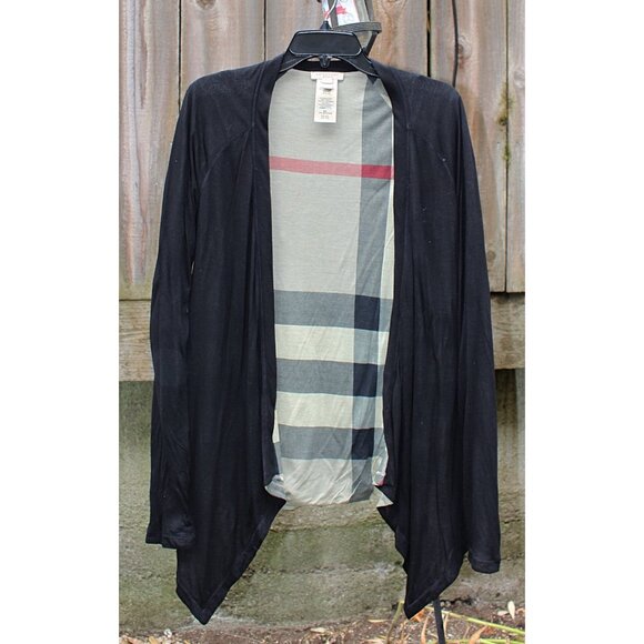 Burberry Brit -Open Front, Reversible Nova Check Cardigan, worn on Gossip Girl - Picture 3 of 10